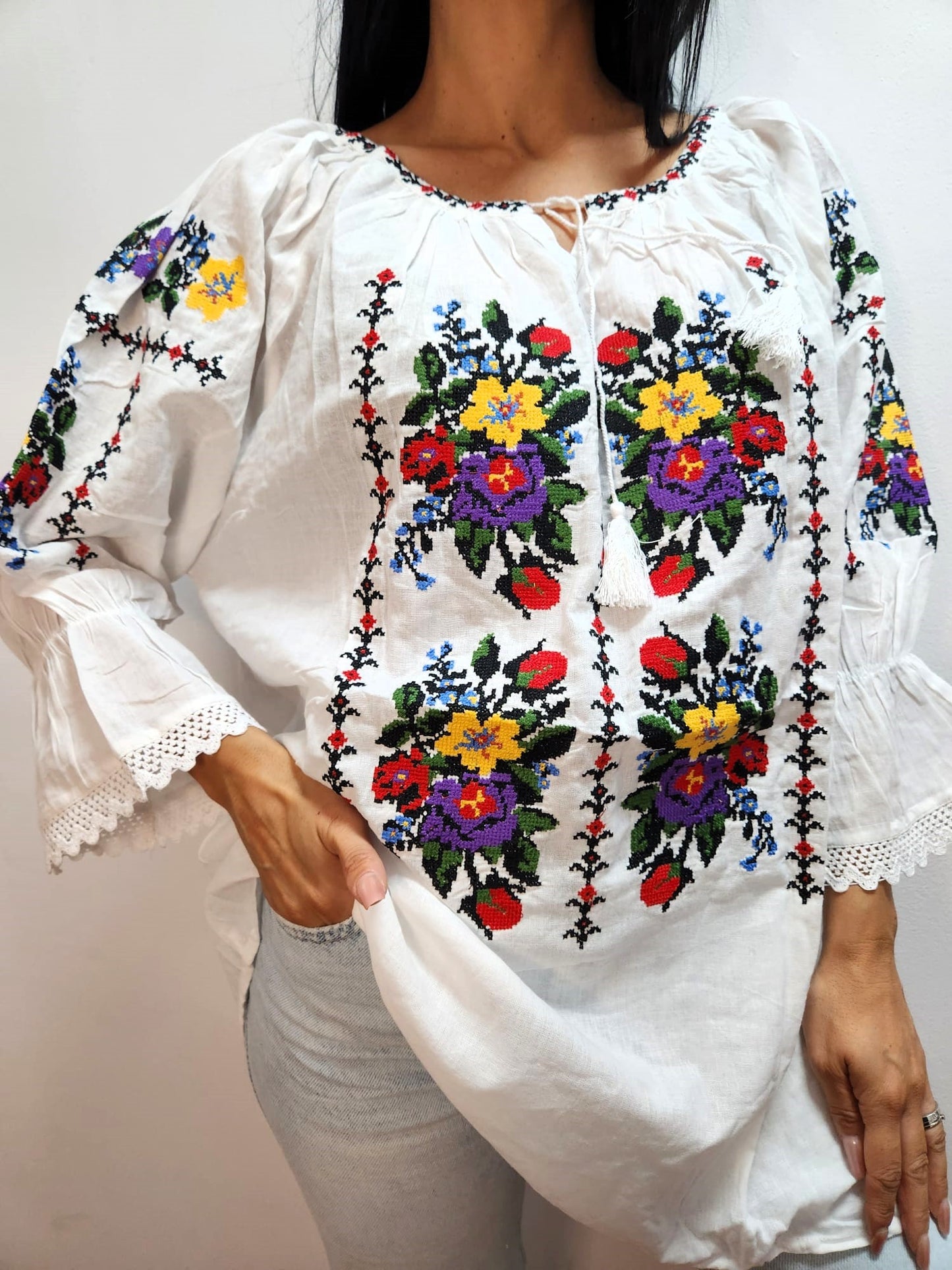 Ie Brodata Eleonora 2 Masuri Mari (4XL - 6XL)