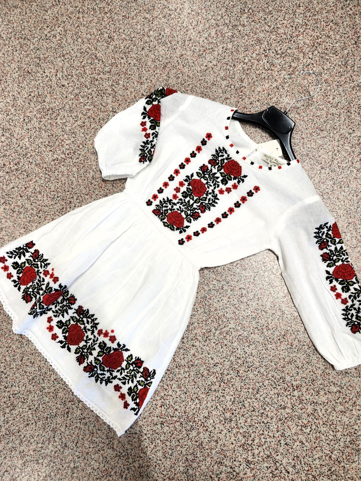 Rochie Traditionala Brodata de Fete R2