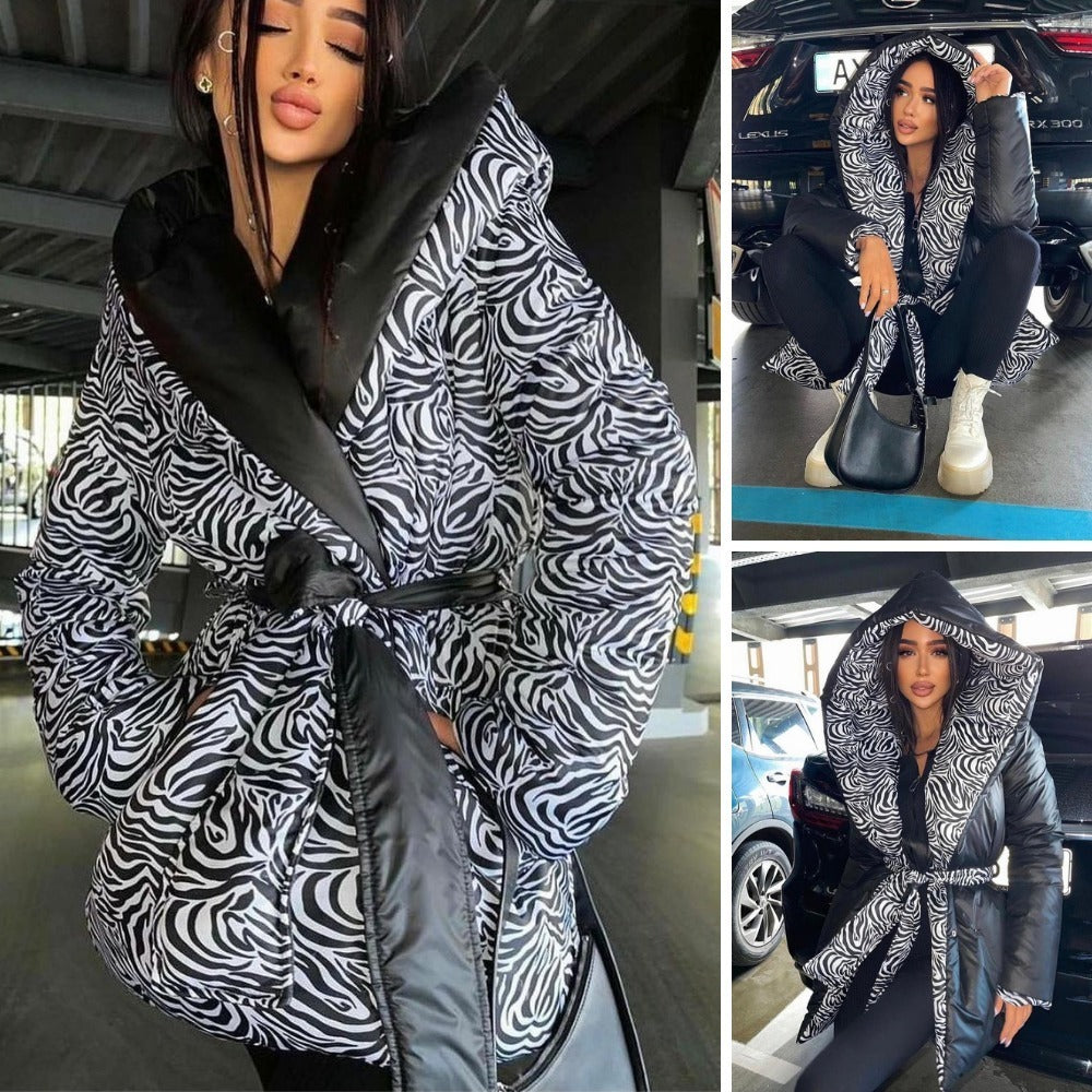 Geacă 2 FETE - Zebră