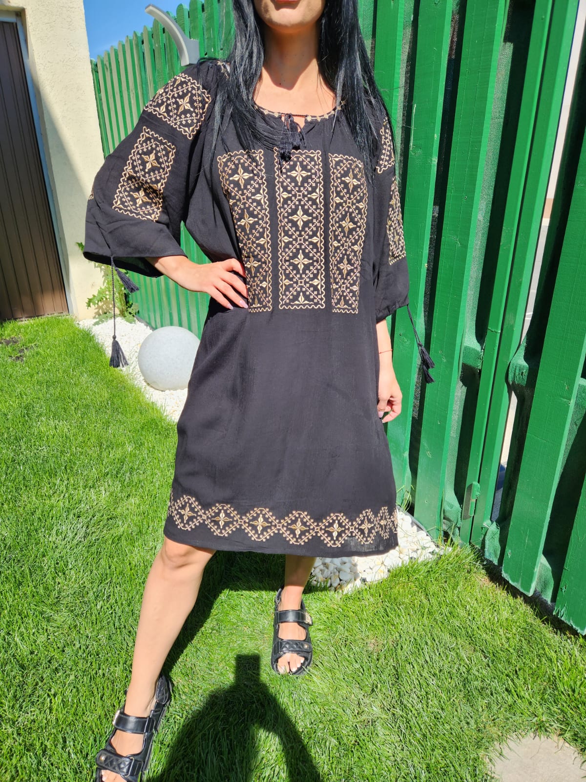 Rochie Traditională Daria 1 (MARIMI MARI 4XL-6XL)