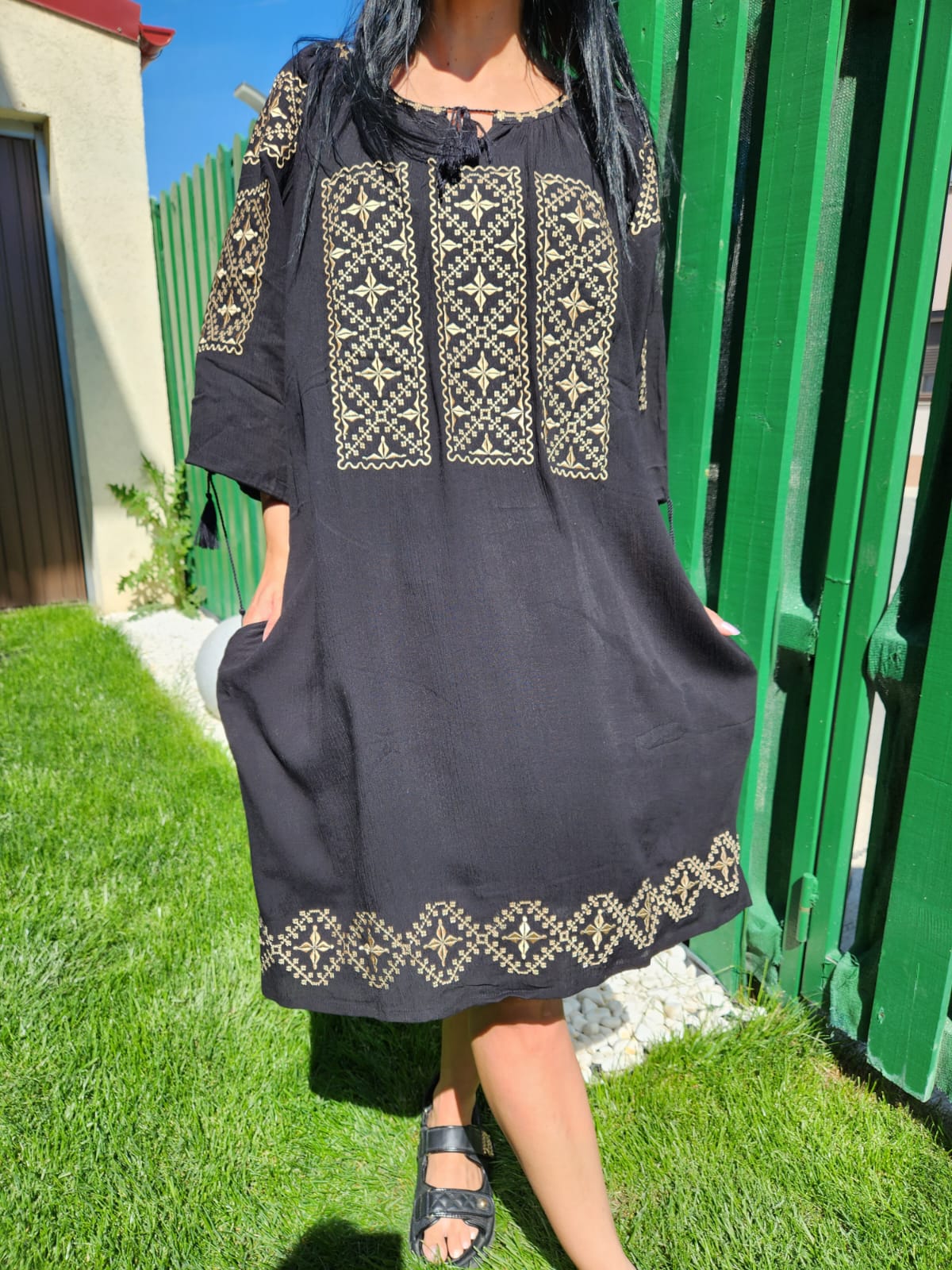 Rochie Traditională Daria 1 (MARIMI MARI 4XL-6XL)