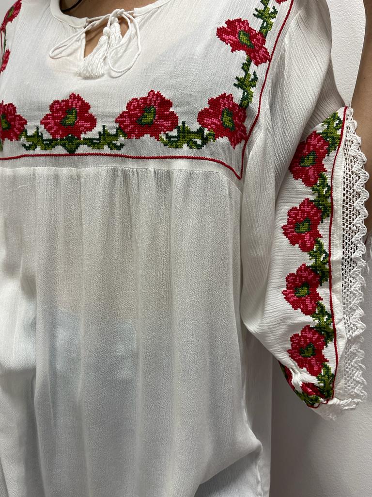 Bluza Tip Rochie De Vara Reina Maci - LUX