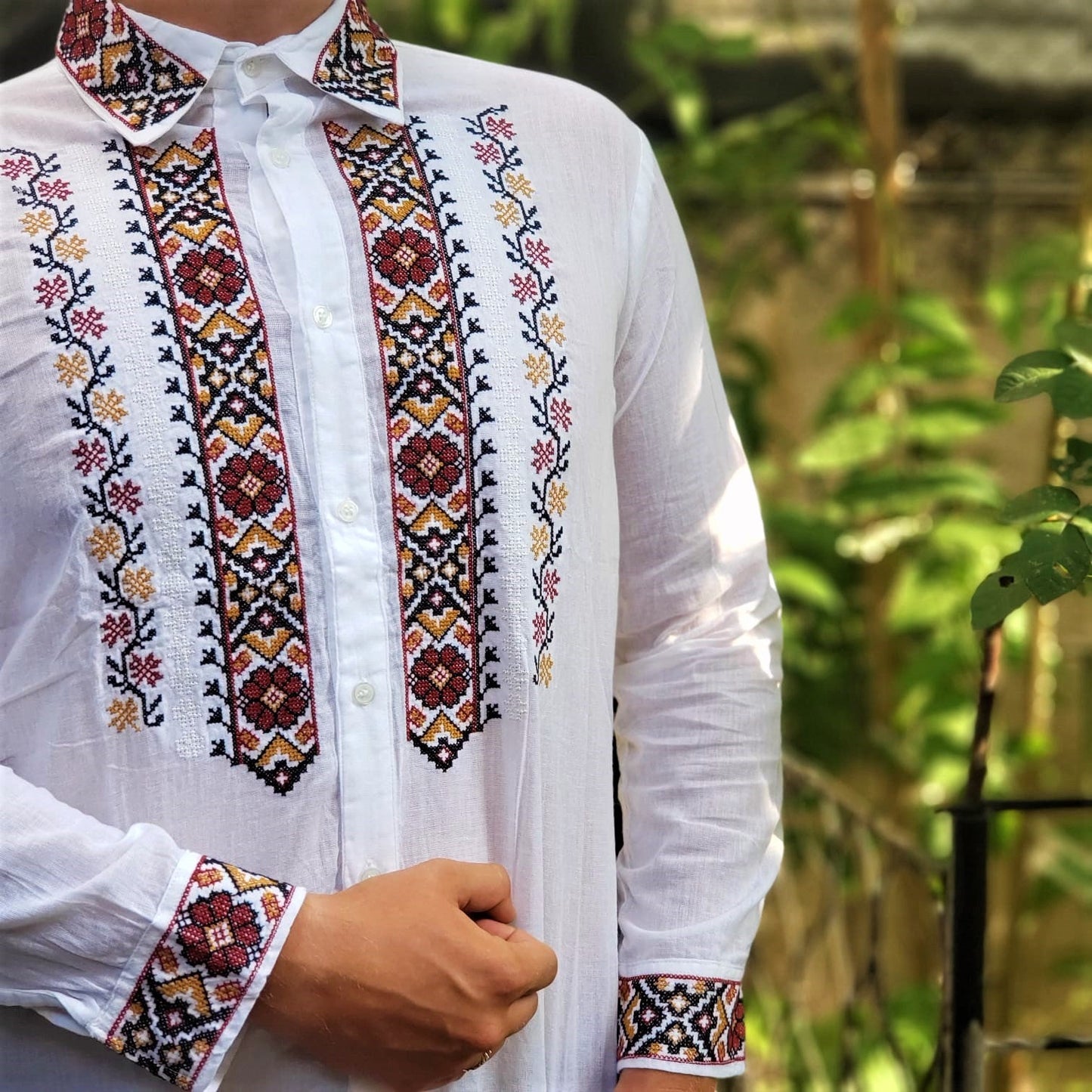 Camasa Traditionala Brodata Regi 34 - LUX