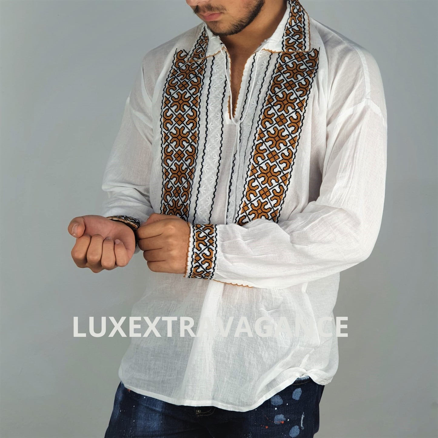 Ie Traditionala Brodata Remus 11 - LUX