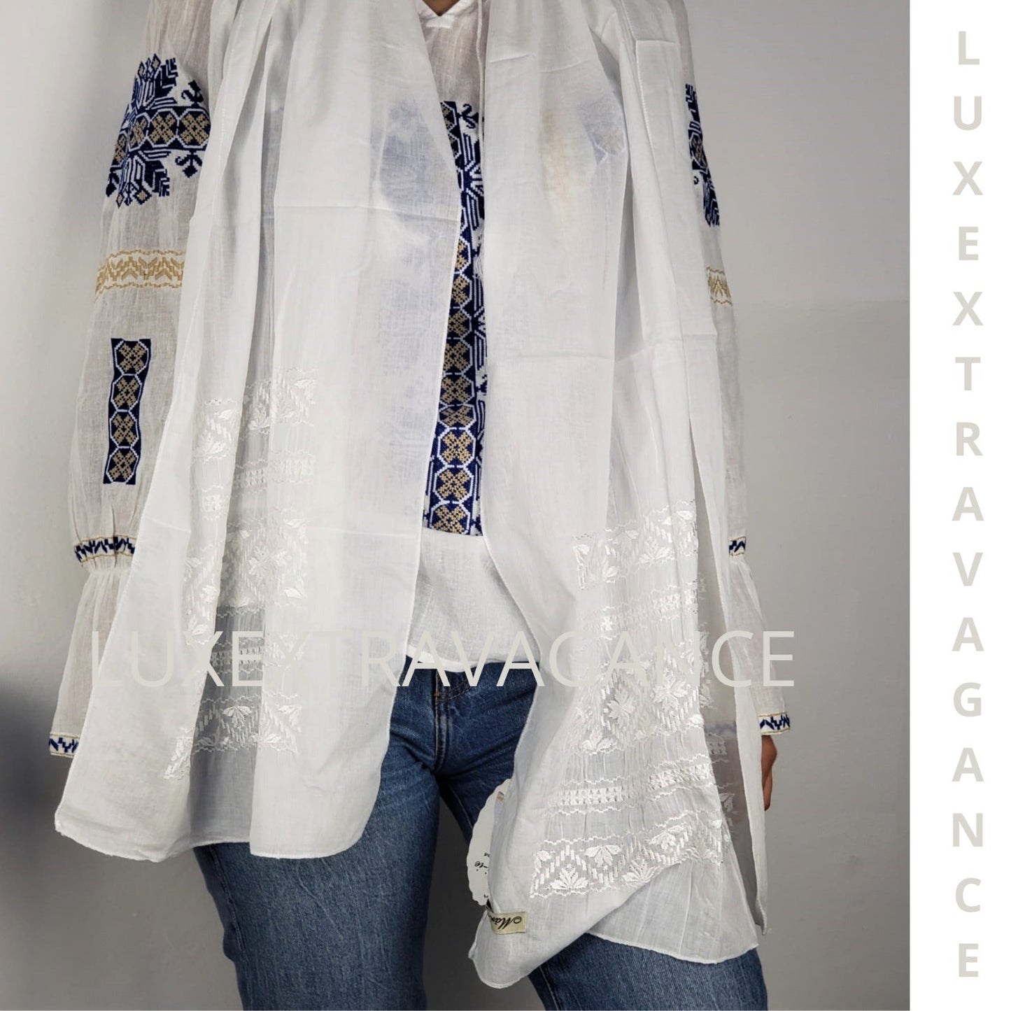 Marama Traditionala Brodata E4 - LUX