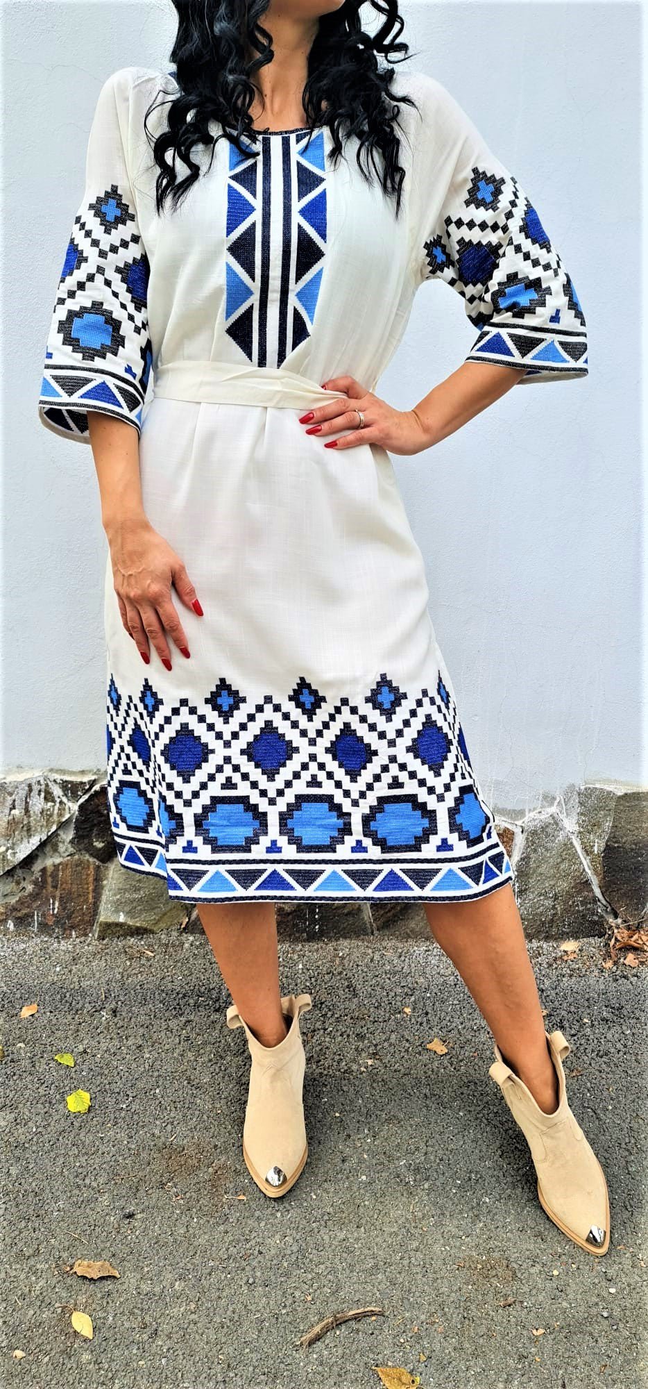 Rochie Traditionala BRODATA FASHION 1 - LUX