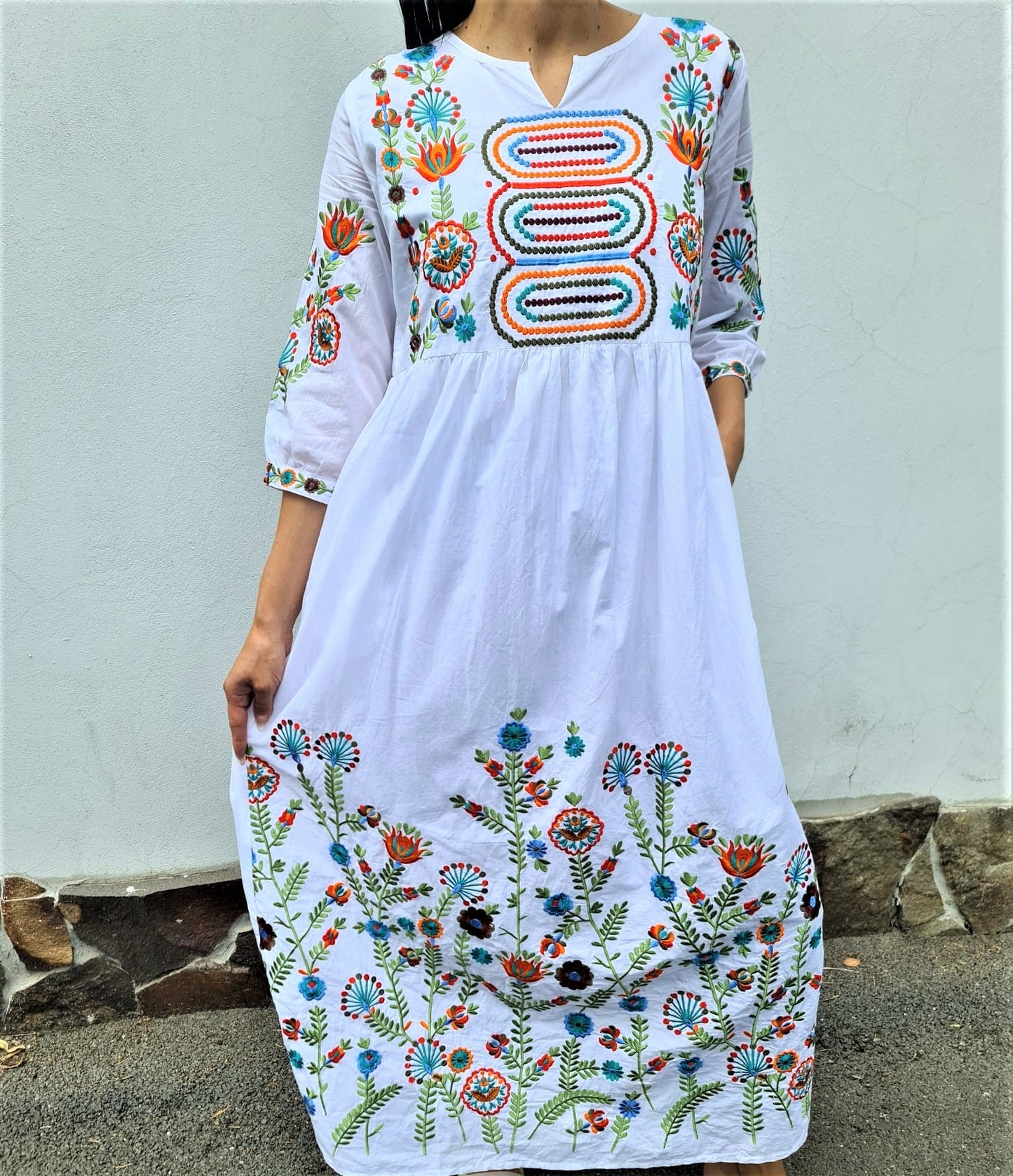 Rochie Traditională ROSSA - LUX