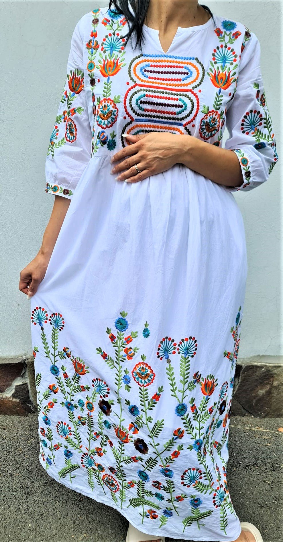Rochie Traditională ROSSA - LUX